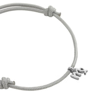 Silver Mini Virgo Horoscope Sailing Rope