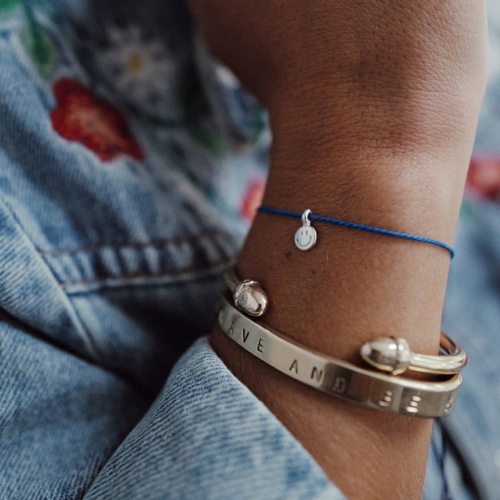 Silver Smiley Gift Set