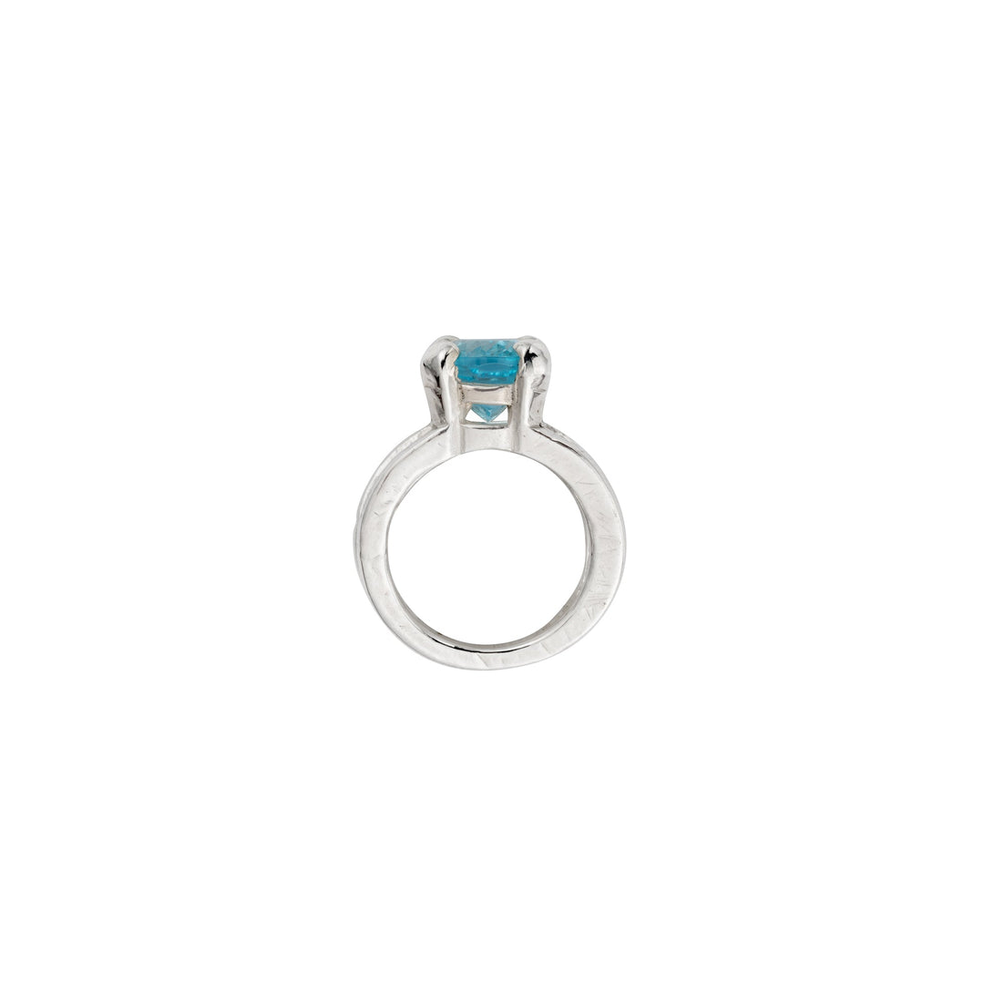 Buy the Blue Topaz Maxi Claw Ring from British Jewellery Designer ...