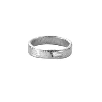 Men's White Gold Midi Posey Ring