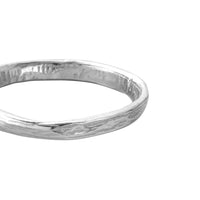 Men's White Gold Mini Posey Ring